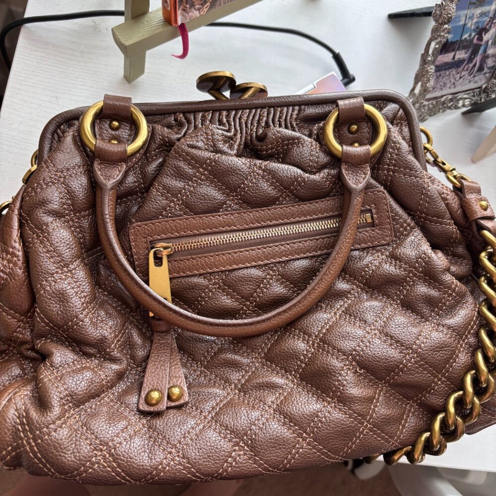 Y2K Marc Jacobs Original Fall 2005 Stam Bag in Chocolate Brown - Picture 4 of 16